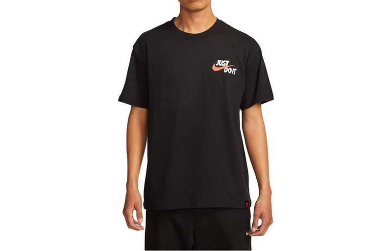 Nike M90 Just Do It Swoosh T-Shirt 'Black' FJ2324-010 - 1