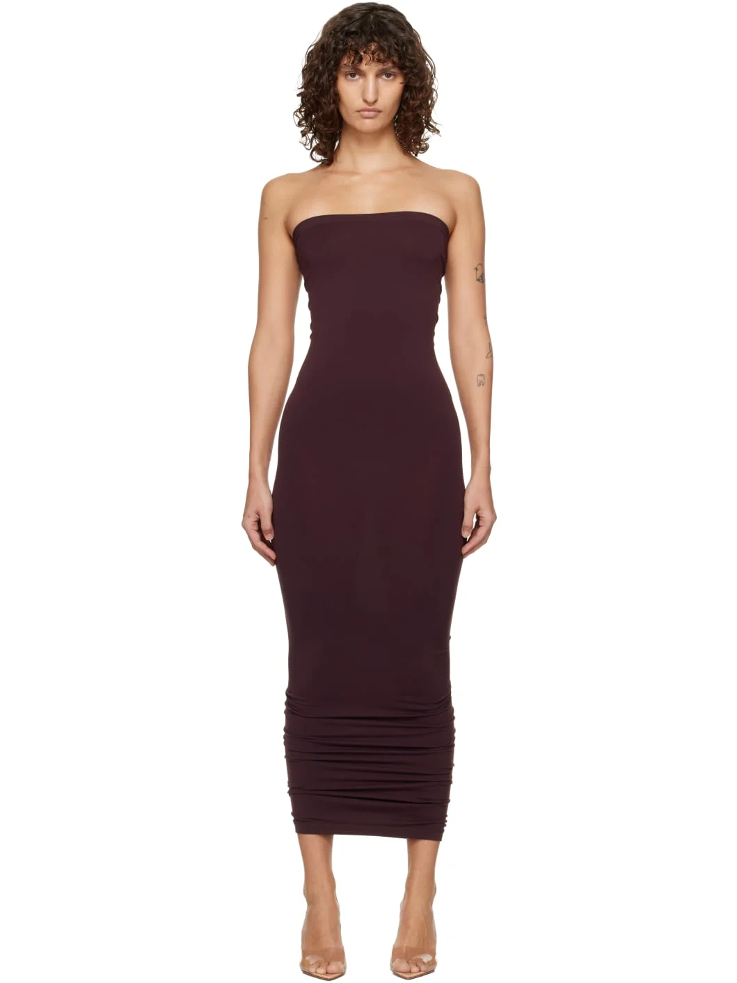 Purple Fatal Midi Dress - 1