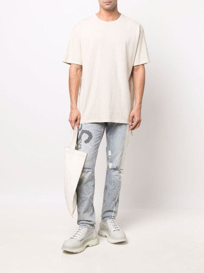 Ksubi cross-motif cotton T-Shirt outlook