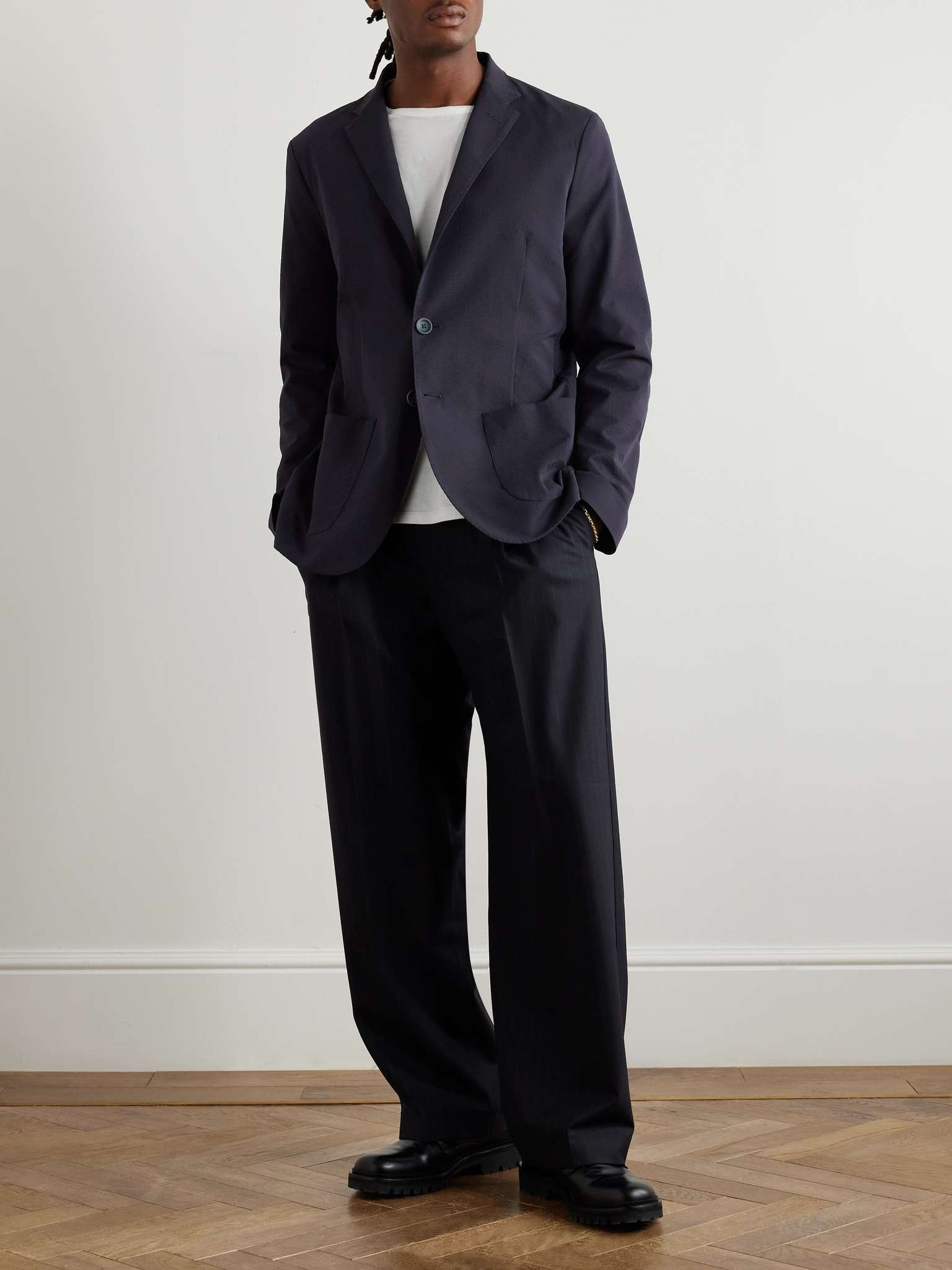 Seersucker Blazer - 2