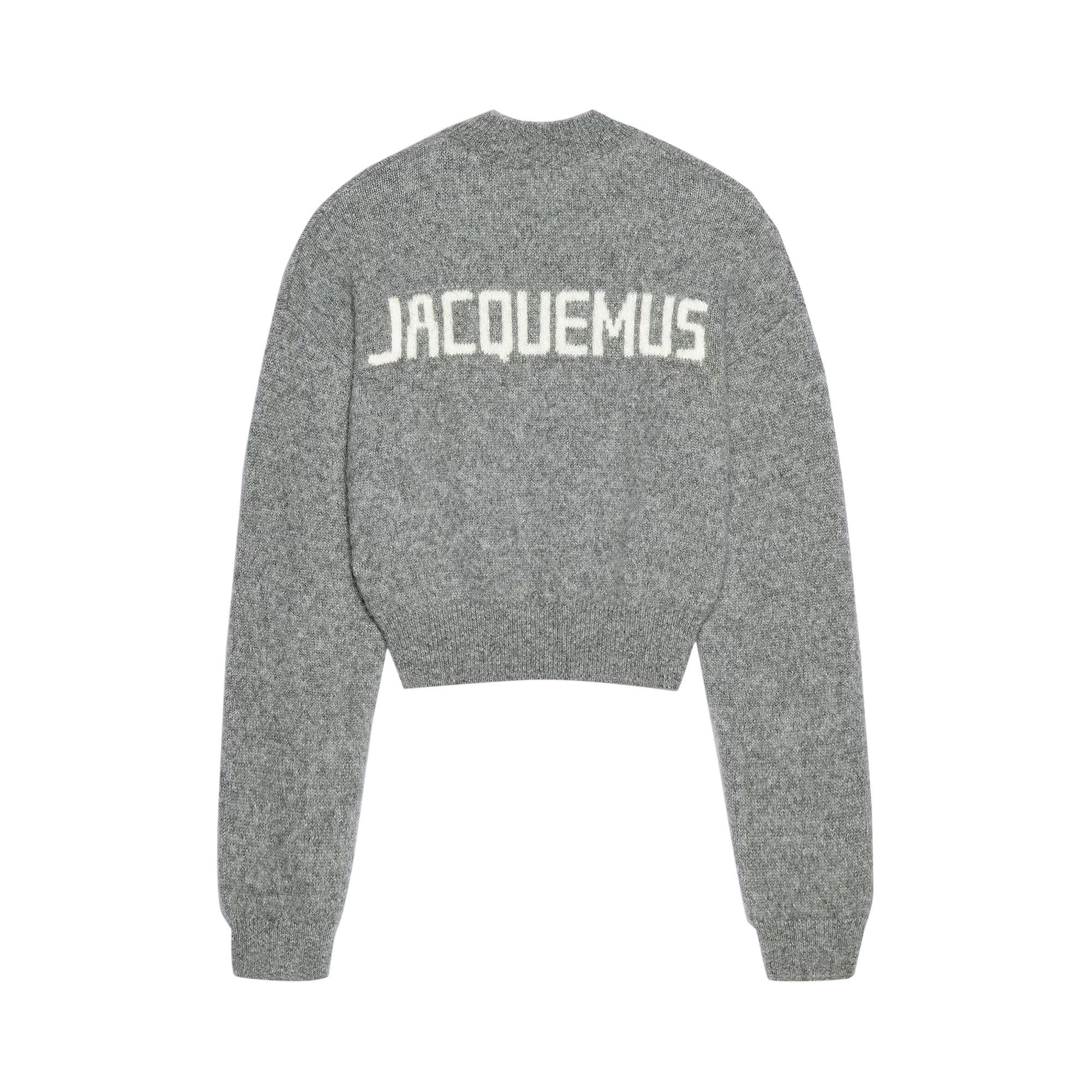 Jacquemus La Maille Sweater 'Grey' - 2