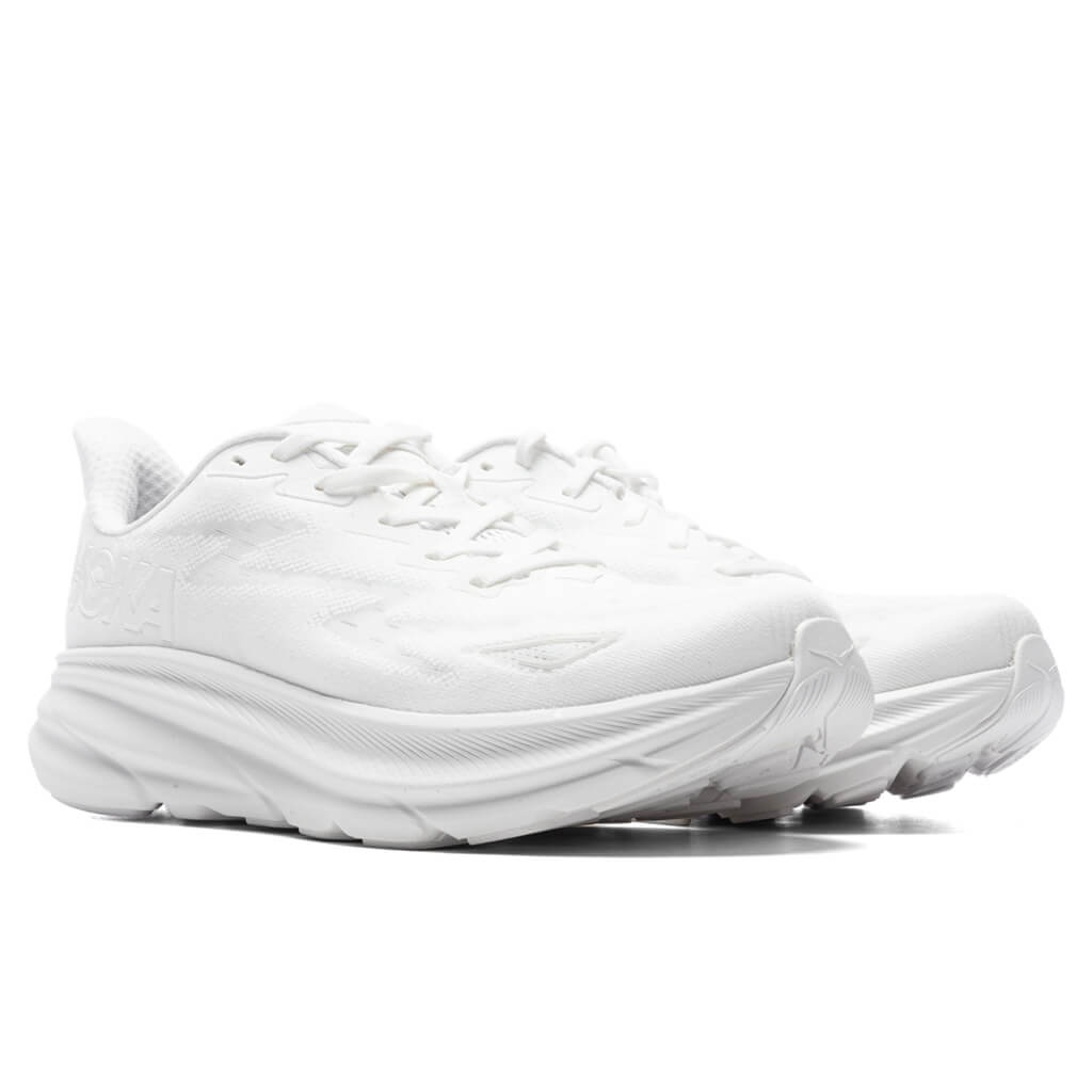 CLIFTON 9 - WHITE/WHITE - 2