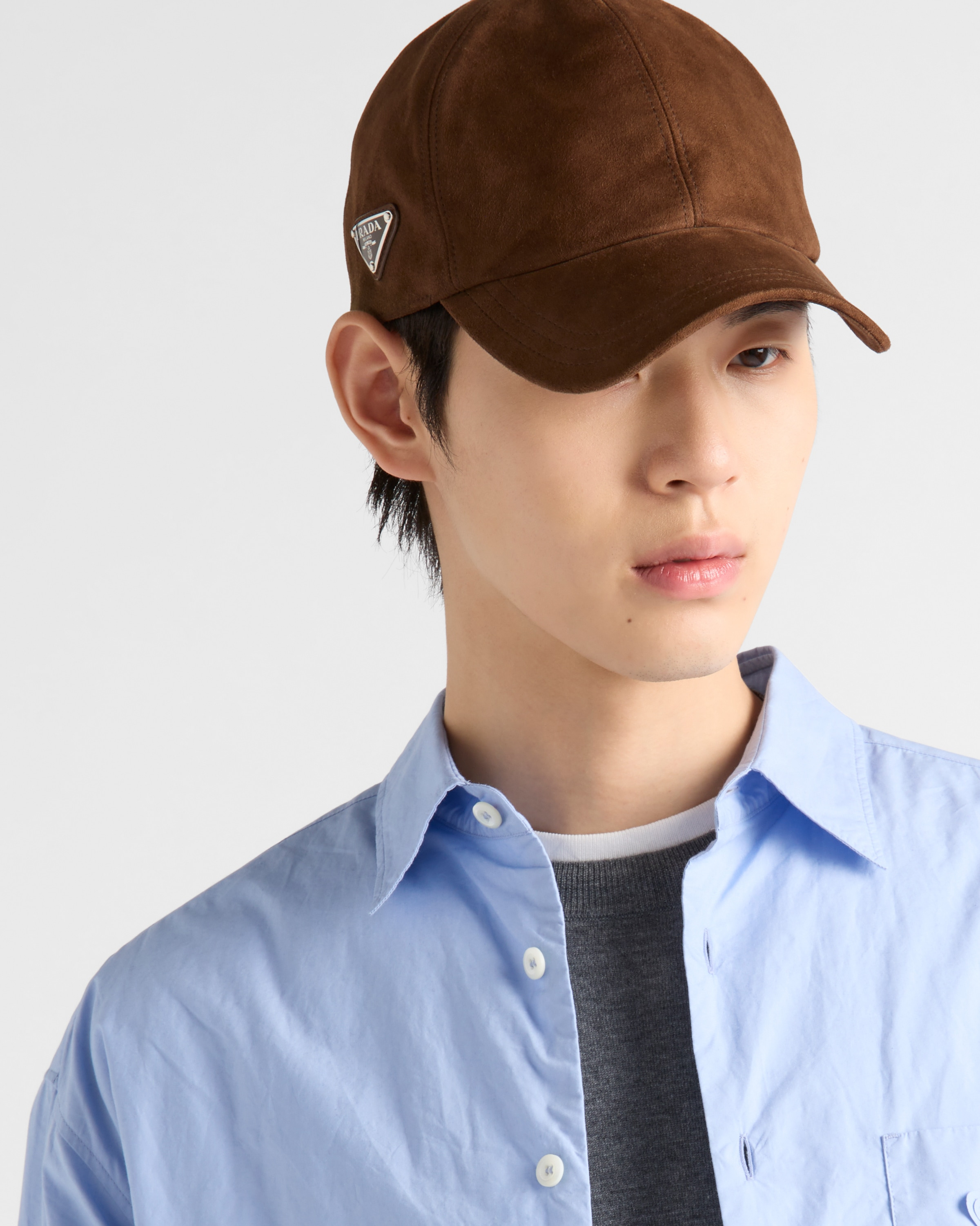 Suede baseball cap - 2