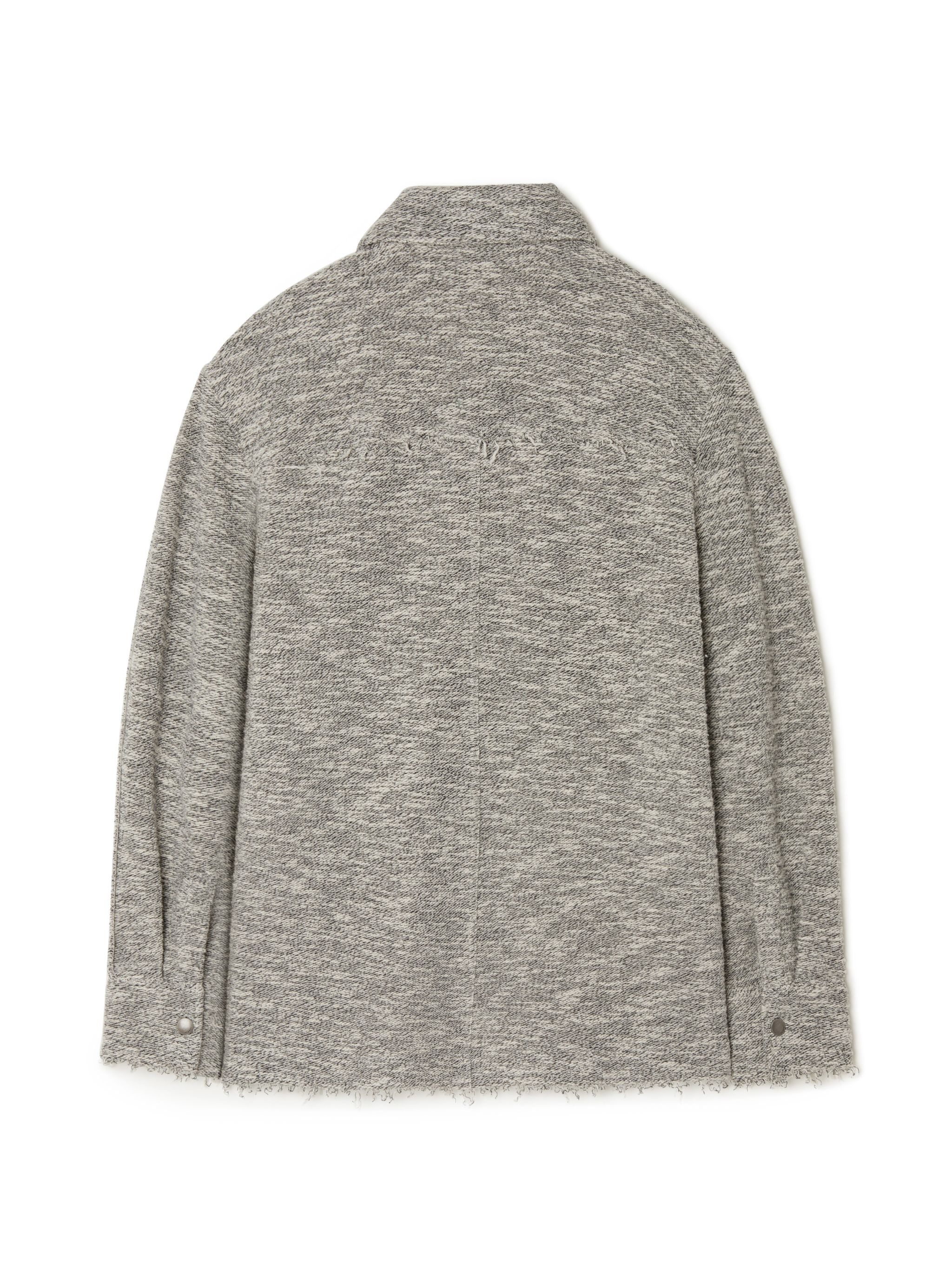 B & W Mouline’ Overshirt - 2