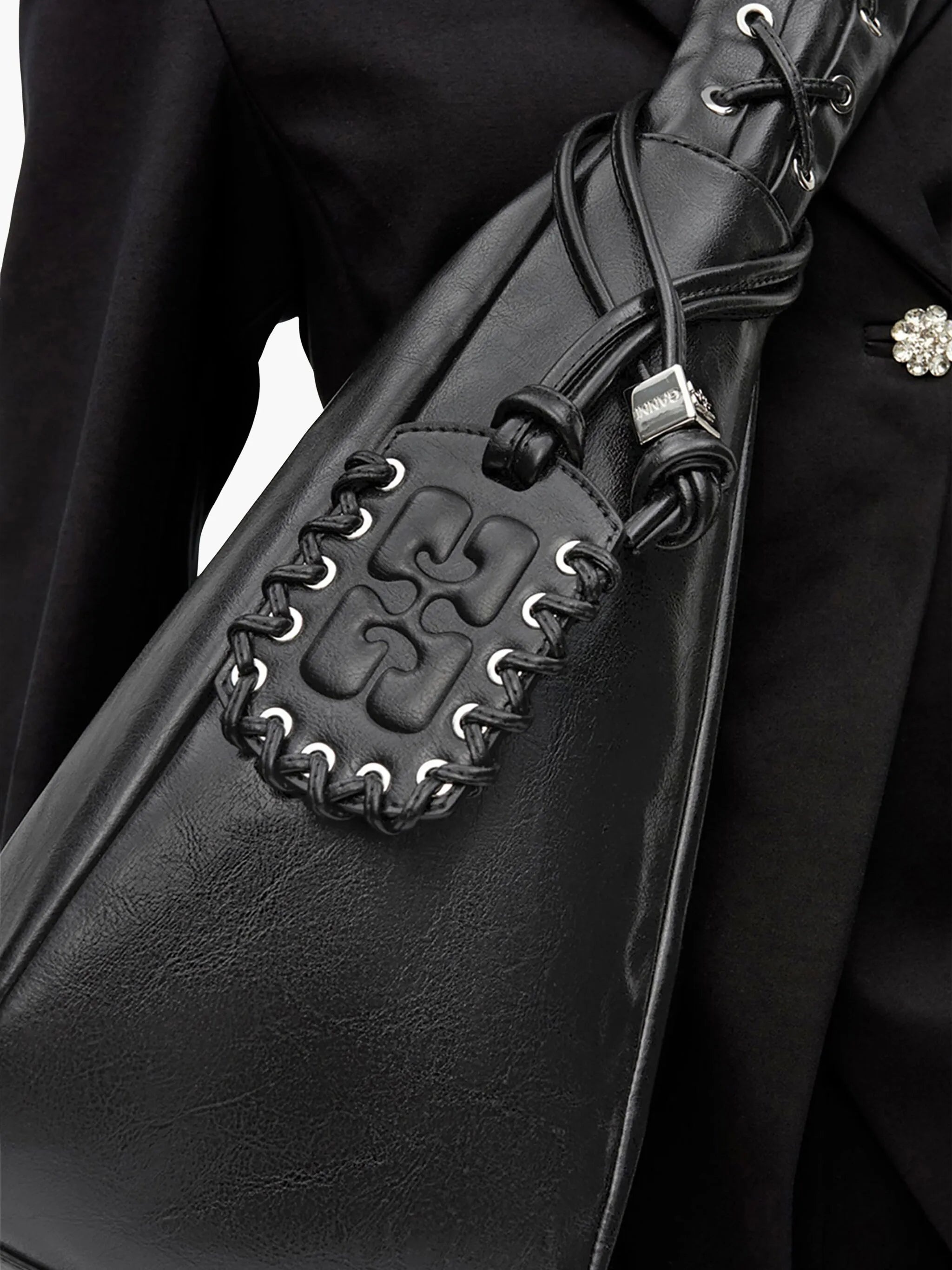 XXL Leather Shoulder Bag - 3