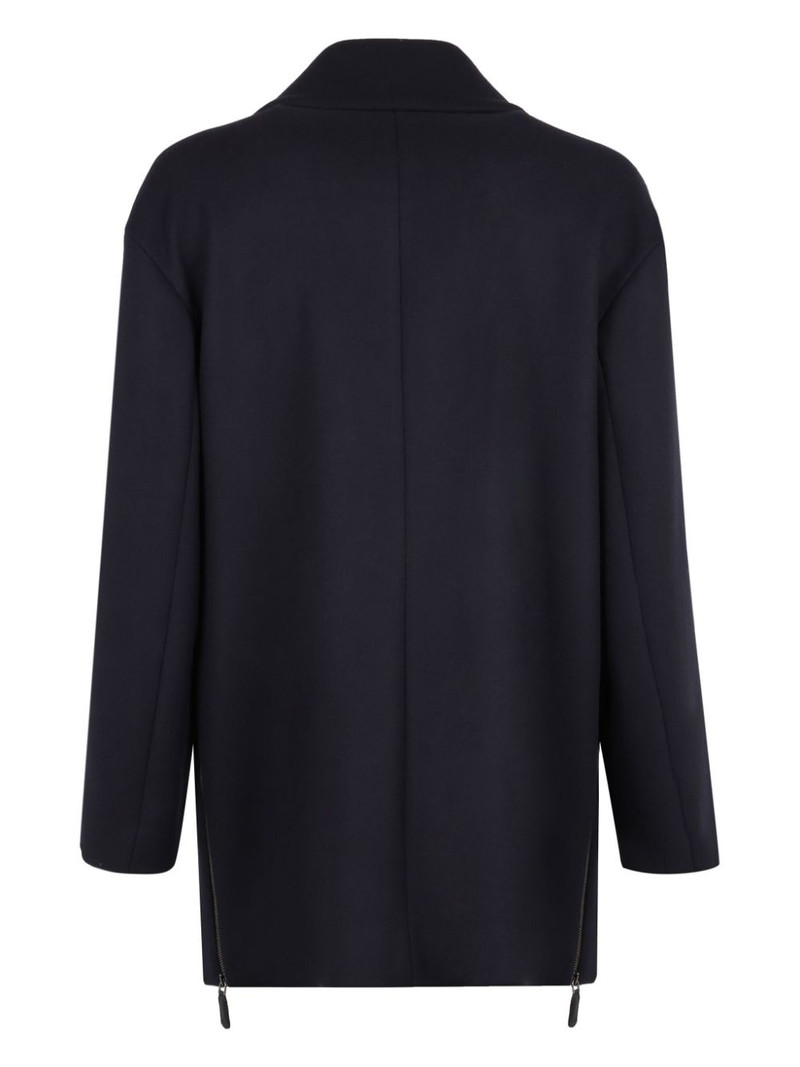 GIORGIO ARMANI double-breasted coat outlook