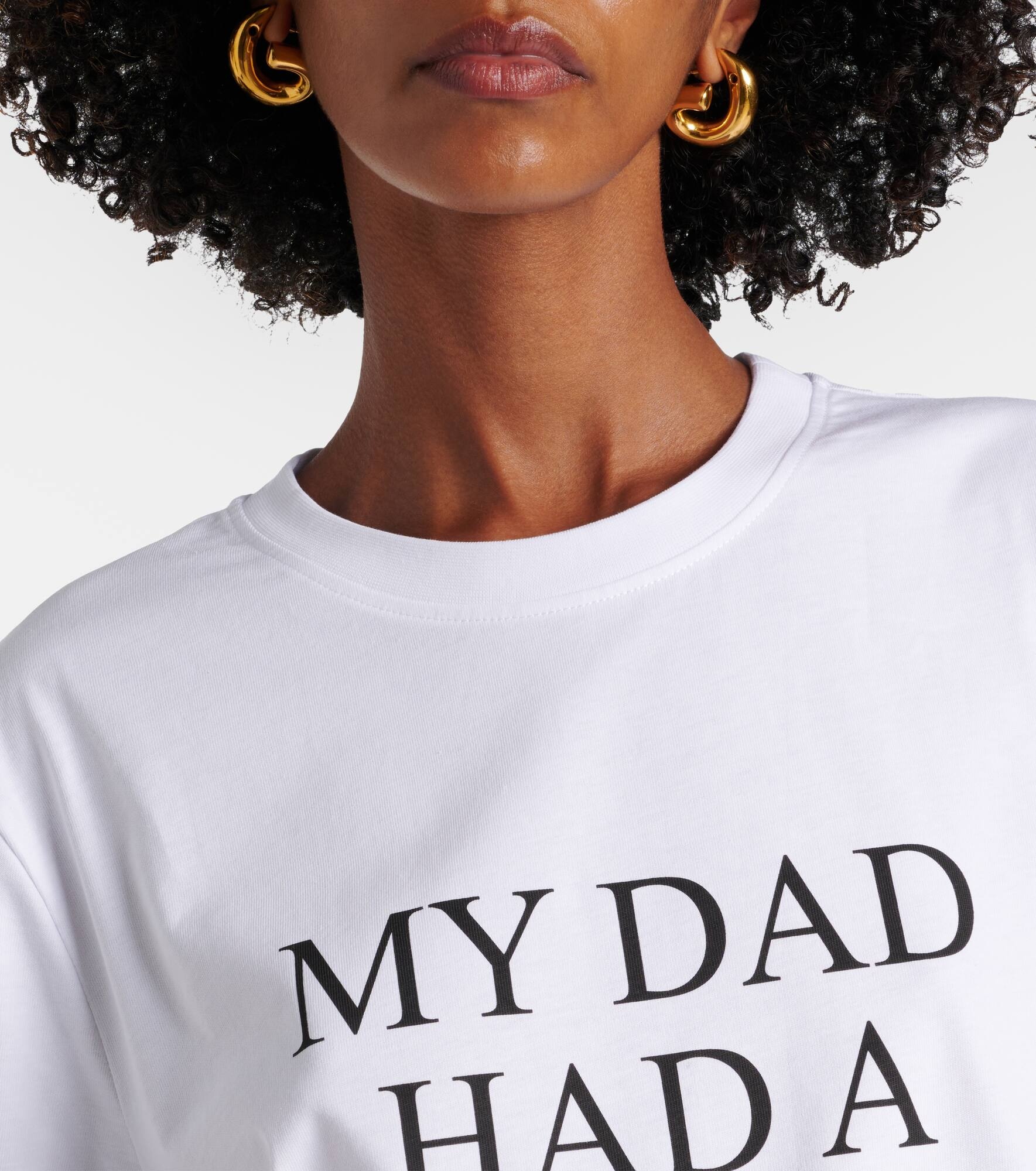 Slogan cotton jersey T-shirt - 5