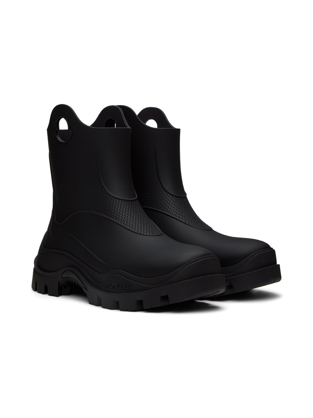 Black Misty Rain Boots - 4