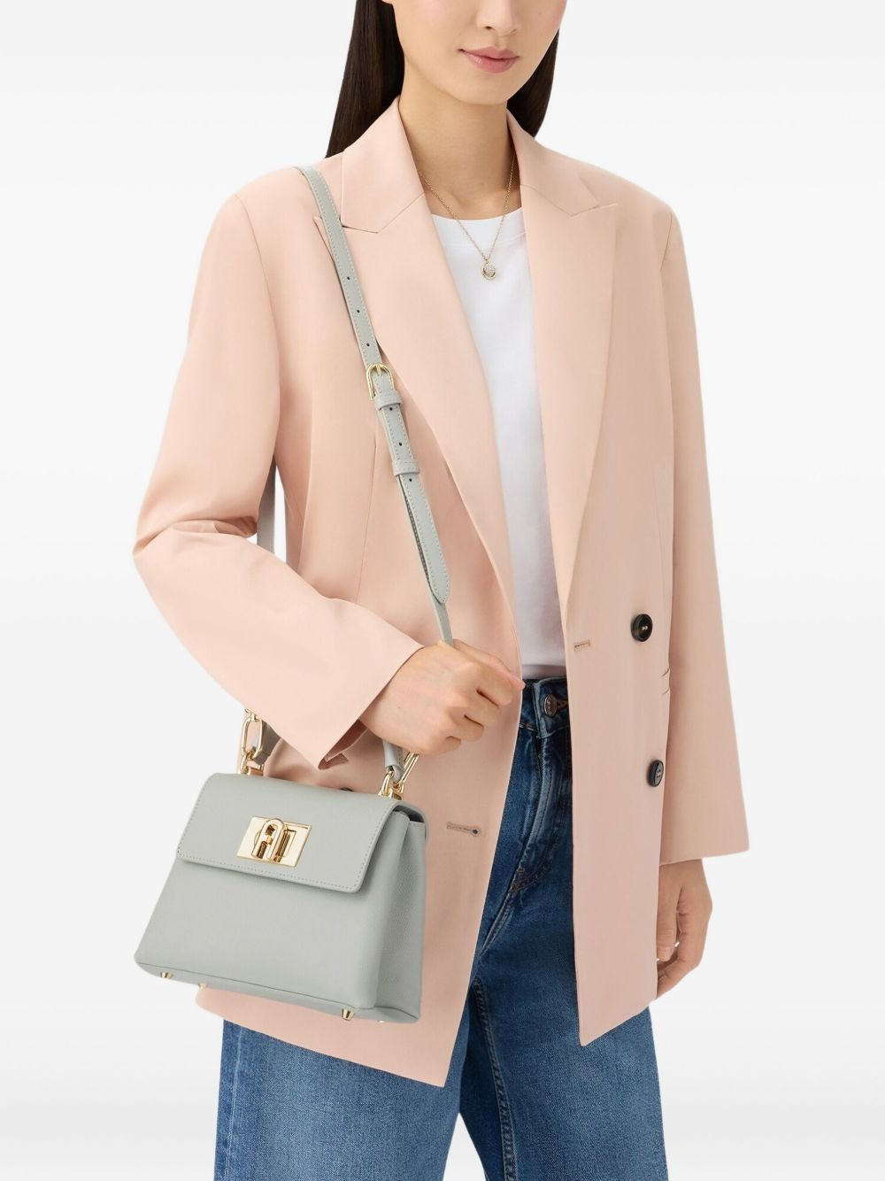 small top-handle crossbody bag - 2