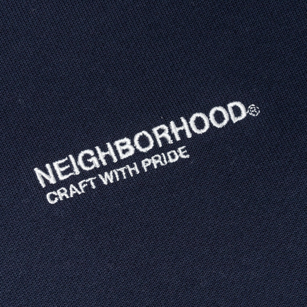 NEIGHBORHOOD PENDLETON .CO L/S HOODED SWEATSHIRT - NAVY | feature ...