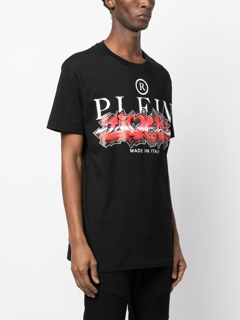 logo-print short-sleeve T-shirt 3