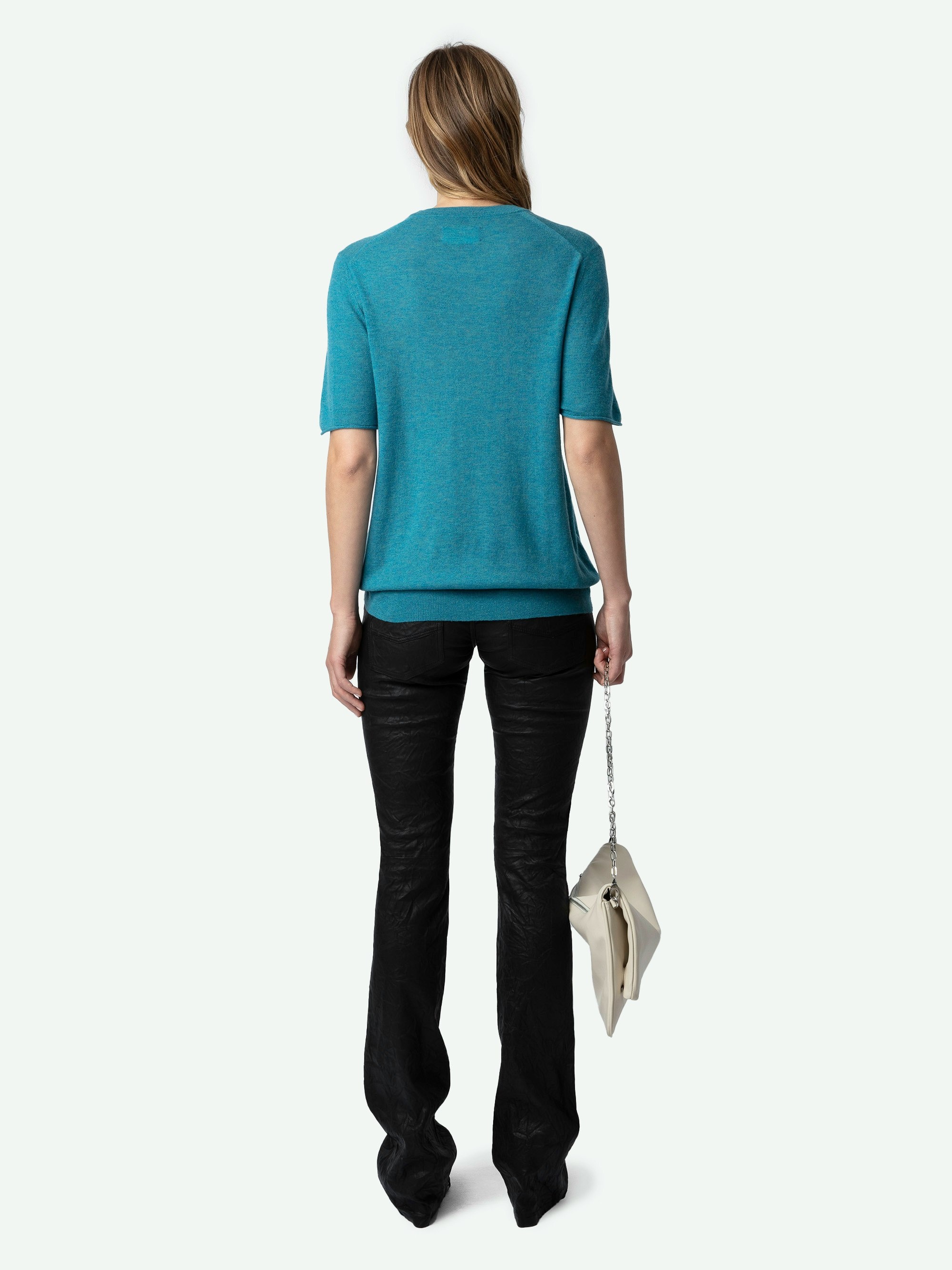 Ida Diamante Amour Cashmere Sweater - 3
