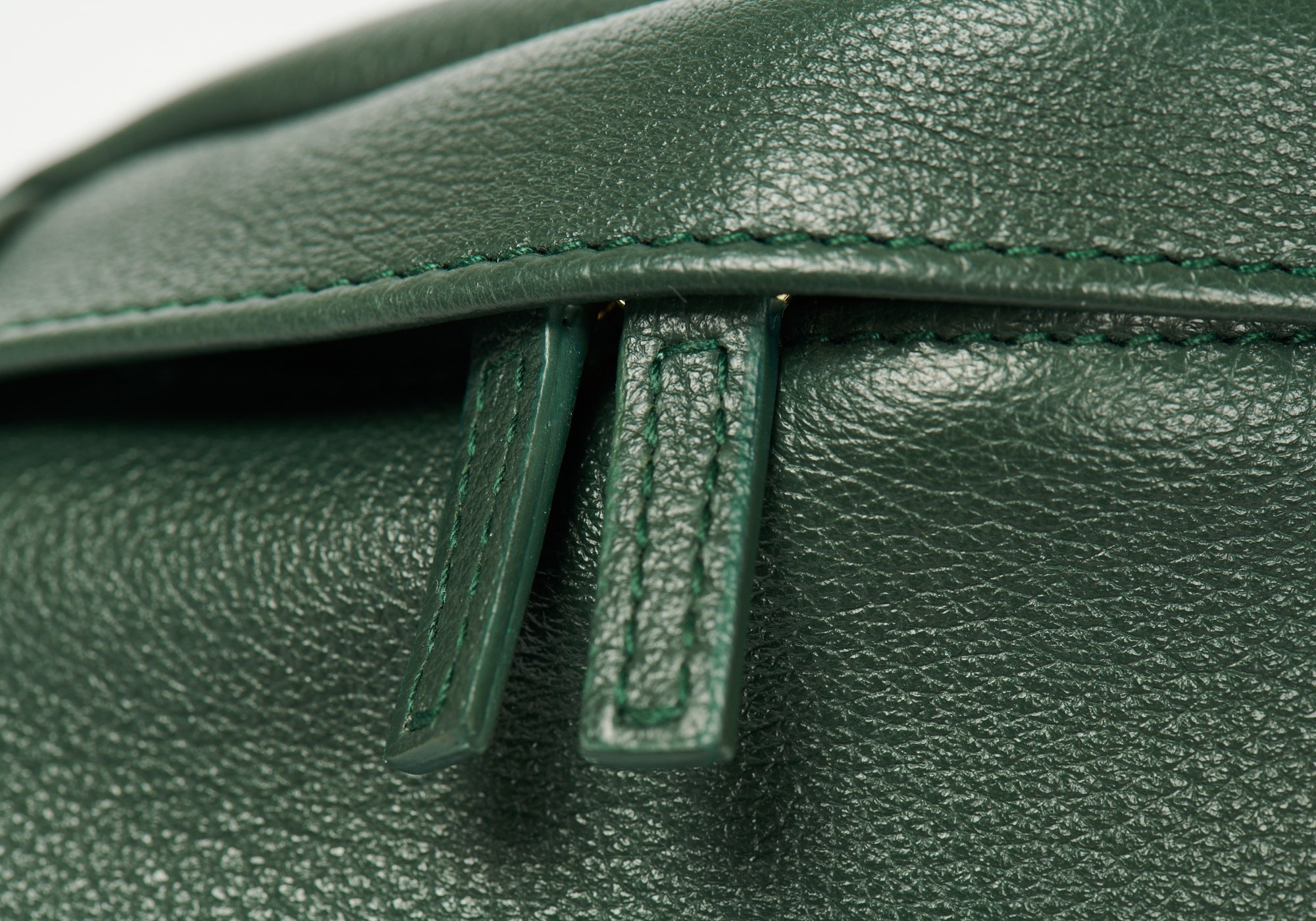 PALACE LEATHER BUM BAG GREEN - 20