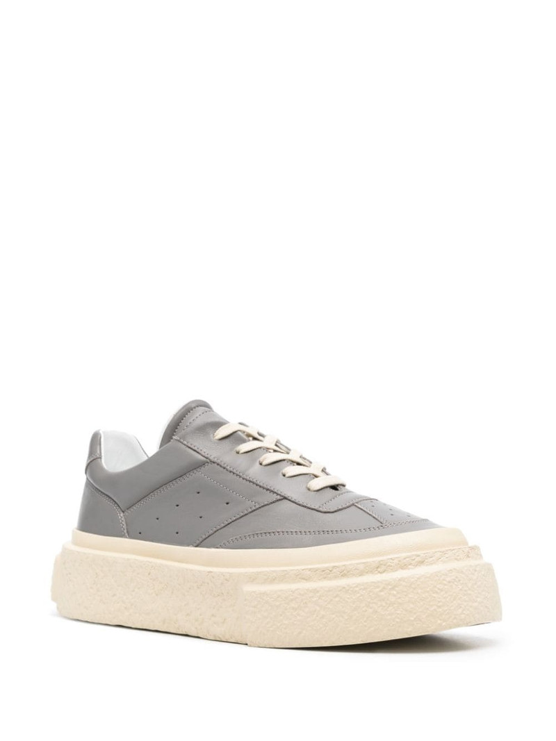 MM6 Maison Margiela Gambetta leather sneakers outlook