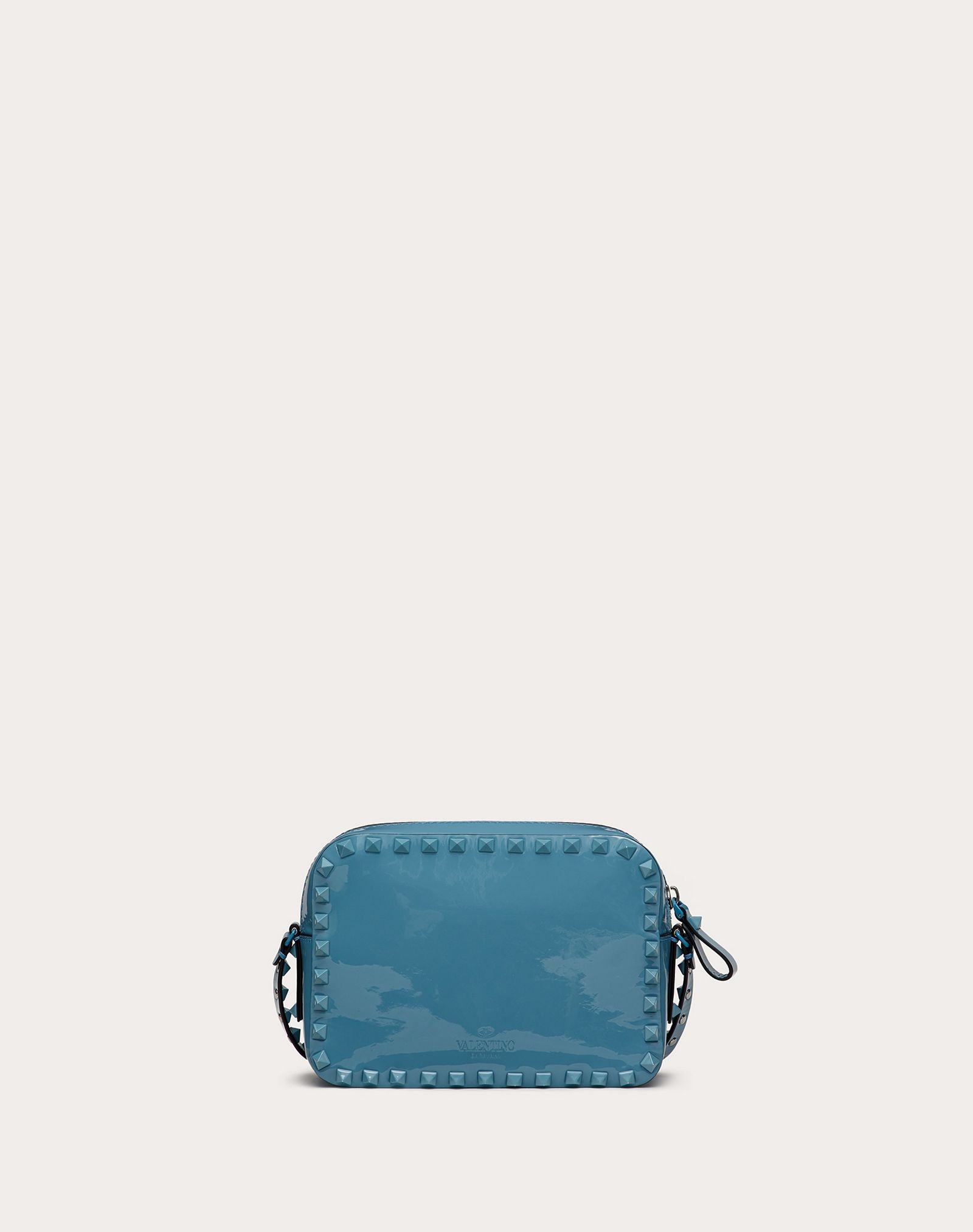 Small Rockstud Patent Leather Crossbody Bag - 3