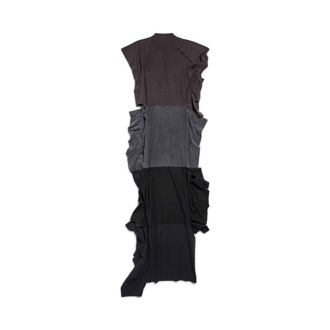 Women's Twisted Dress in Black - 7