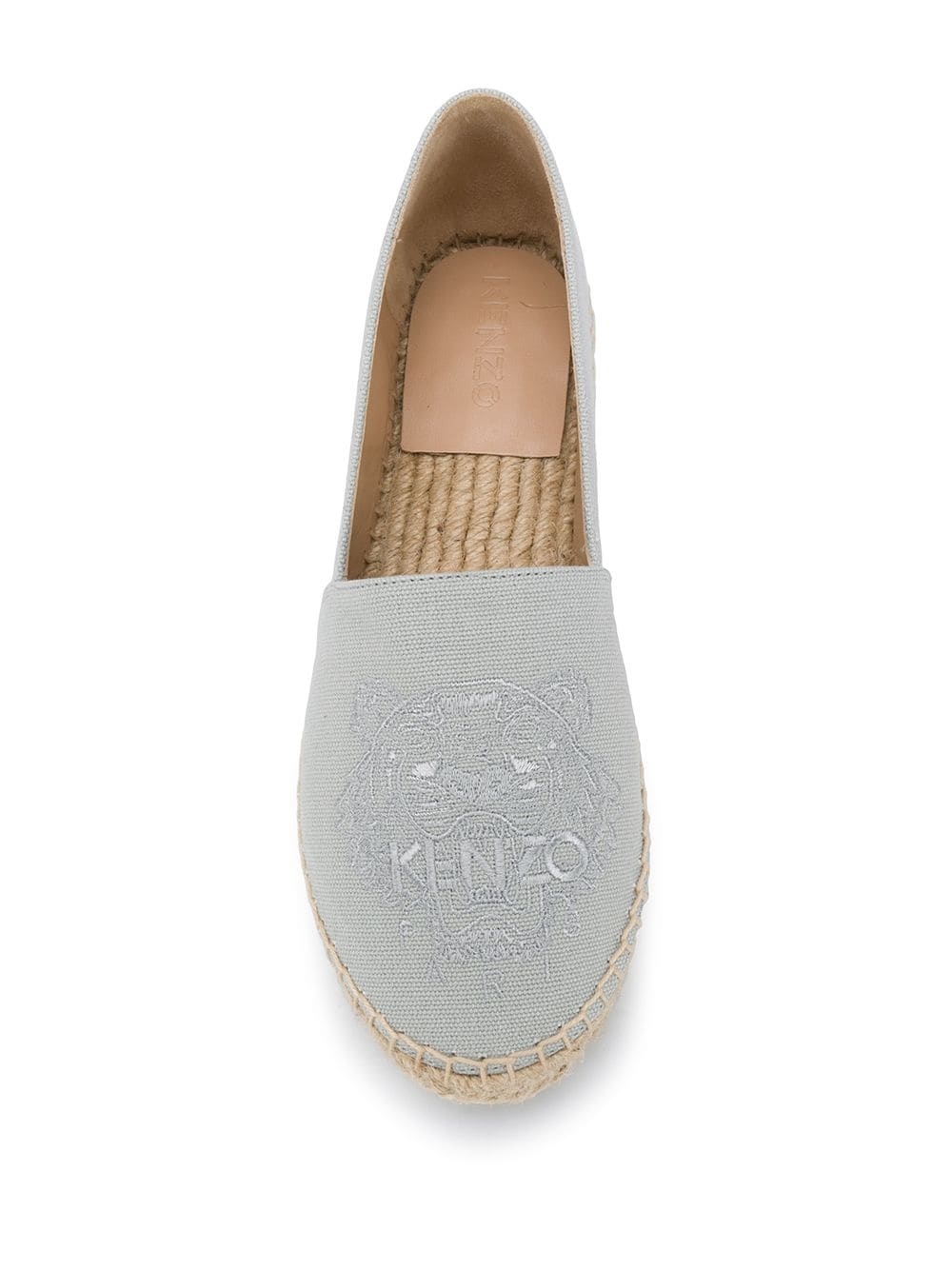 Tiger embroidered espadrilles - 4