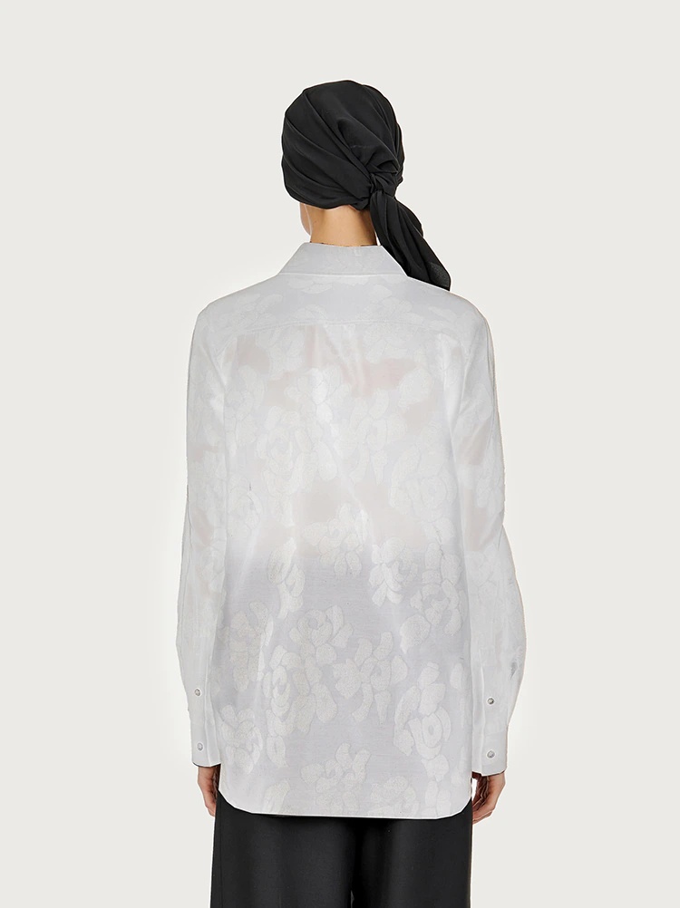 LINEN BLEND SHIRT - 4