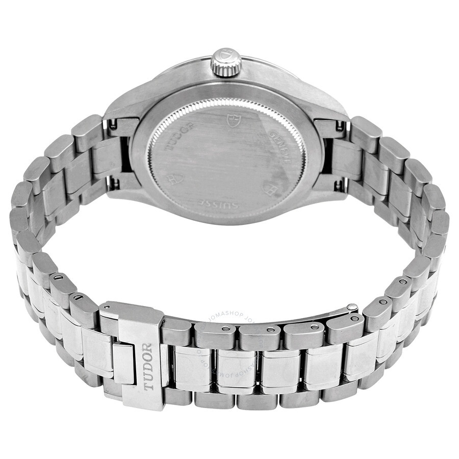 Tudor Automatic Blue with 3 Diamonds Dial Ladies Watch M12310-0017 - 3