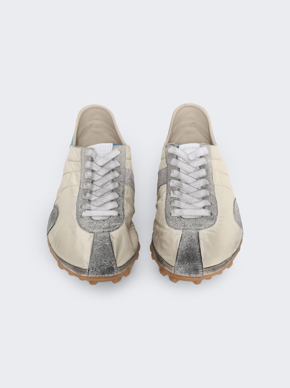 Sprinters Low Top Sneakers Lemon And Blue - 5