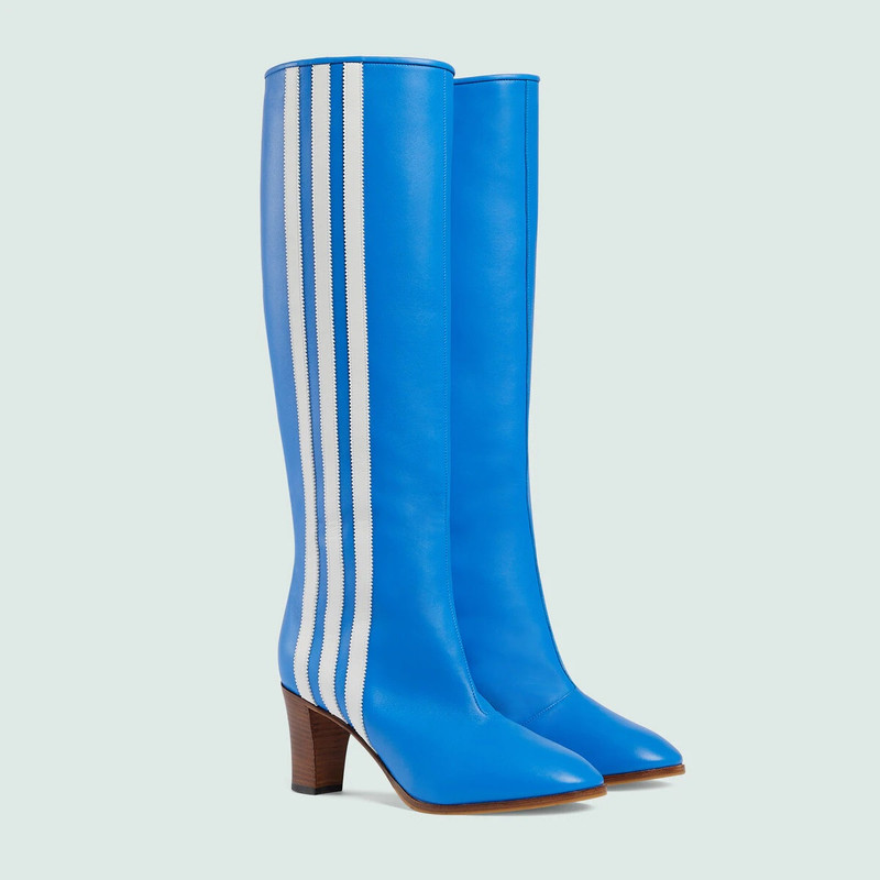 adidas x Gucci women's knee-high boot 2