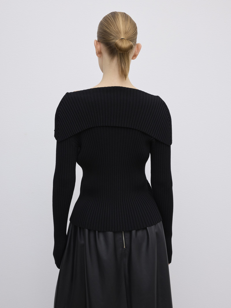 Merino Rib Cardigan 5