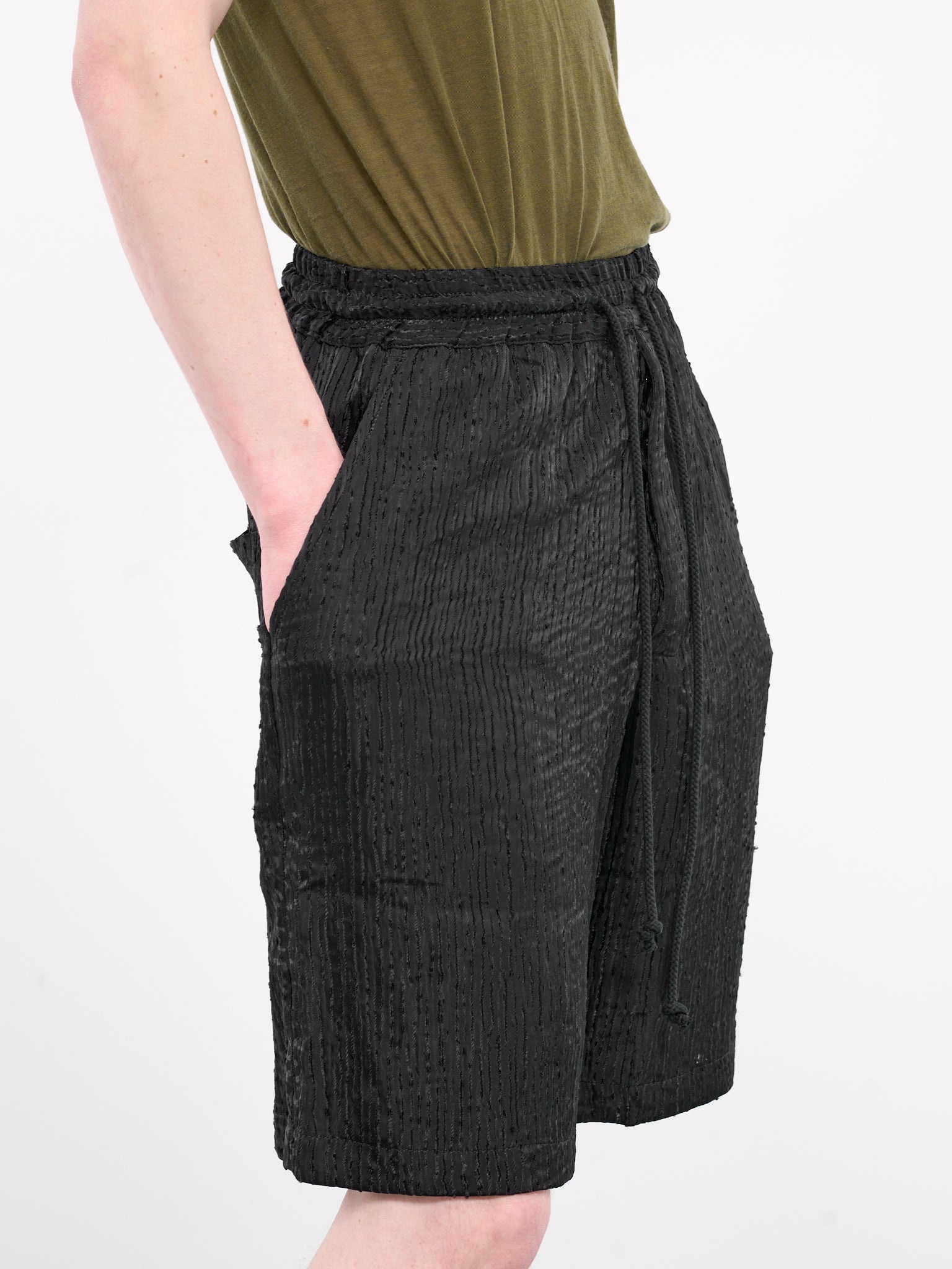 Wave Drape Shorts - 5