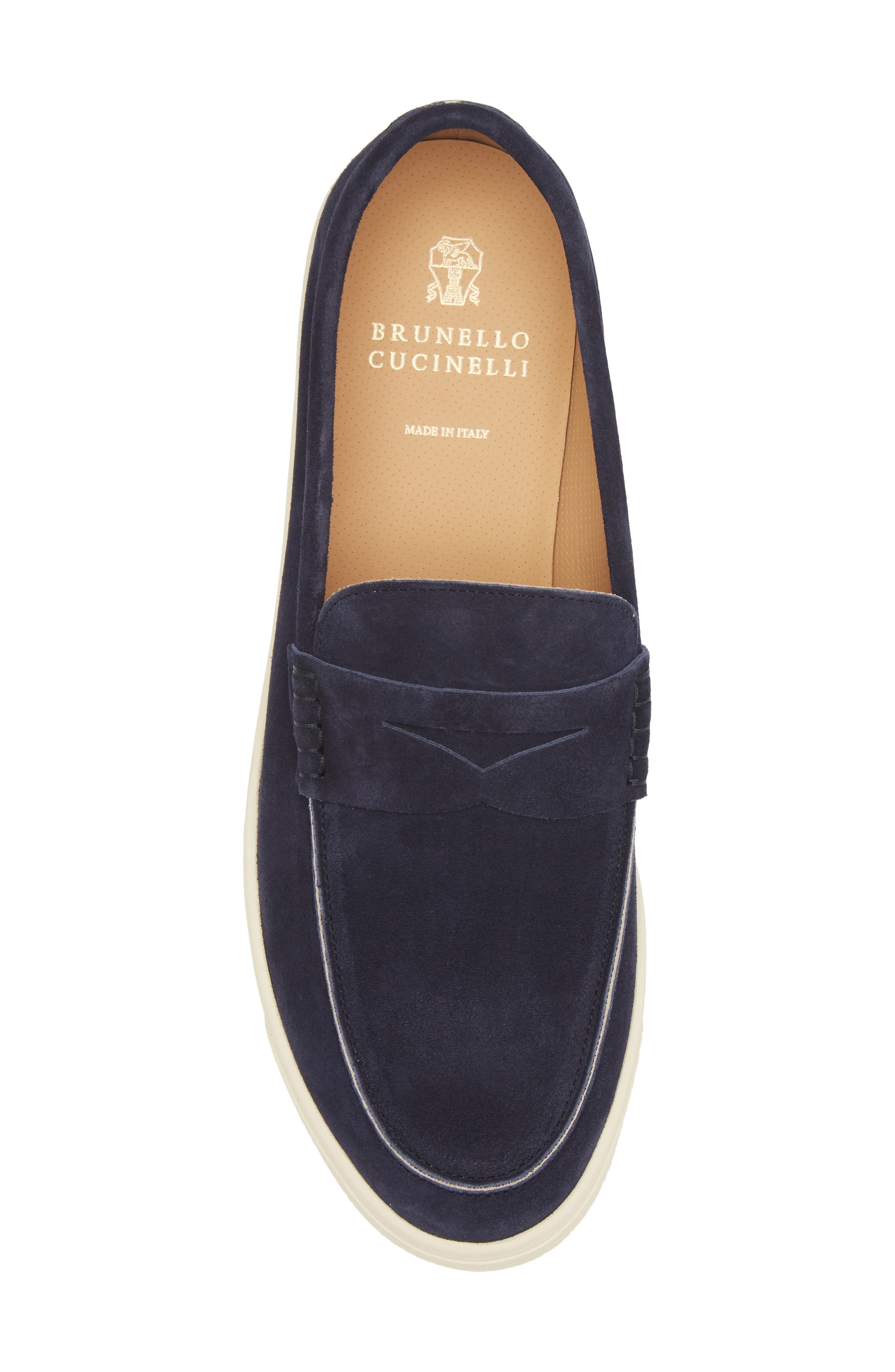 Suede Slip-On Deck Shoe - 5