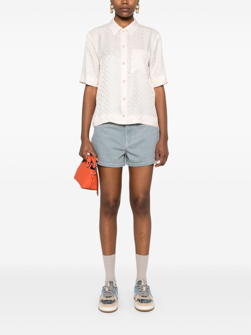 FENDI FF-jacquard shirt outlook