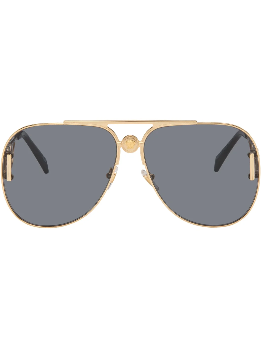 Gold Medusa '95 Pilot Sunglasses - 1