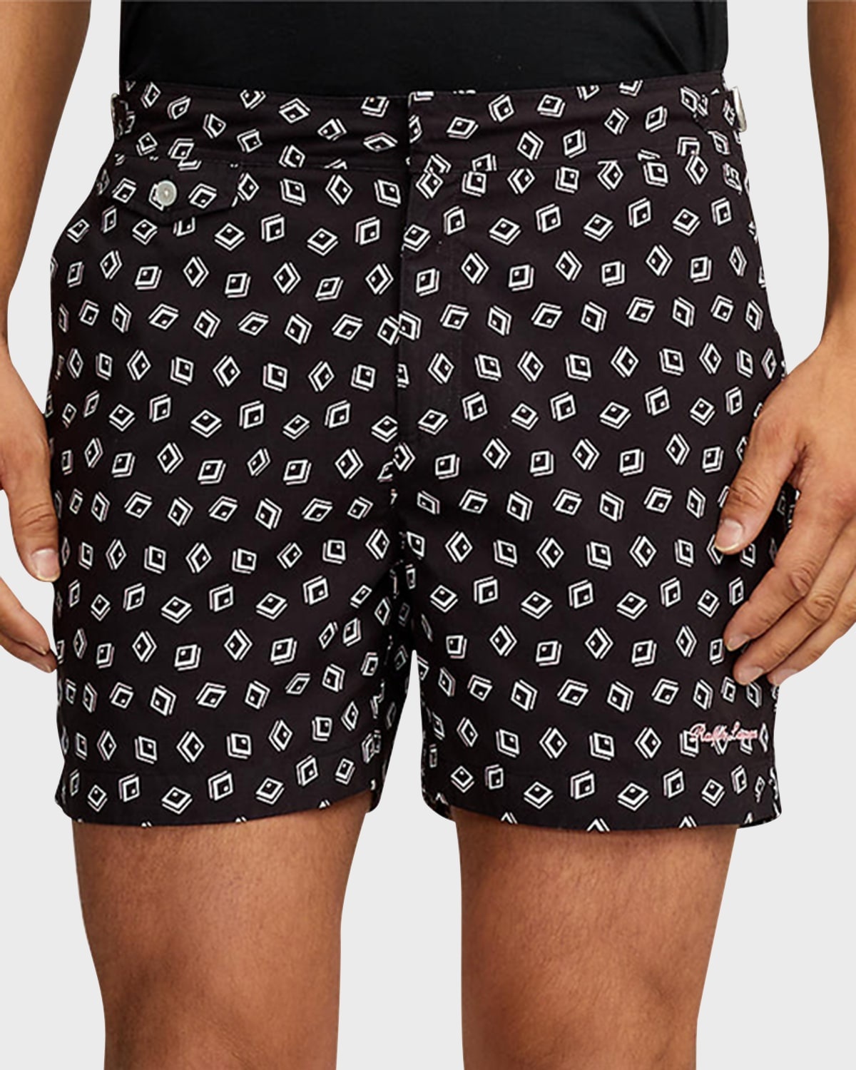 Men's Mayfair Art Deco Swim Trunks - 1