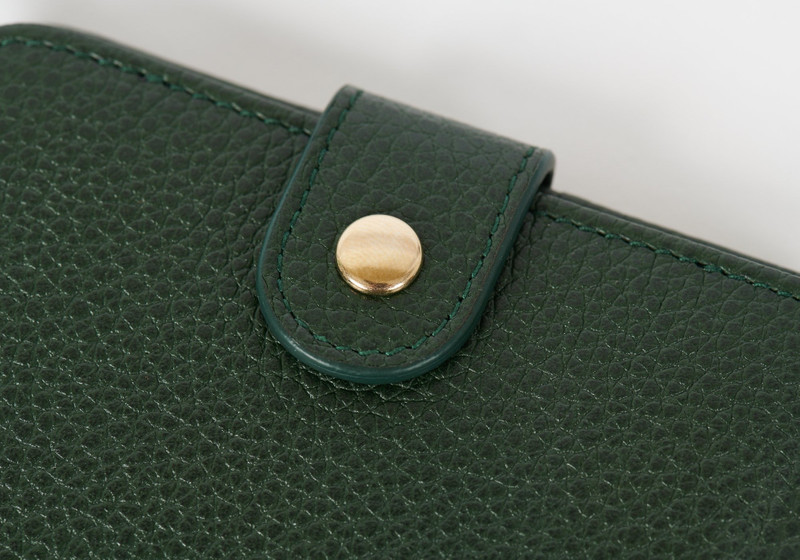 PALACE LEATHER HANGING WALLET GREEN 9