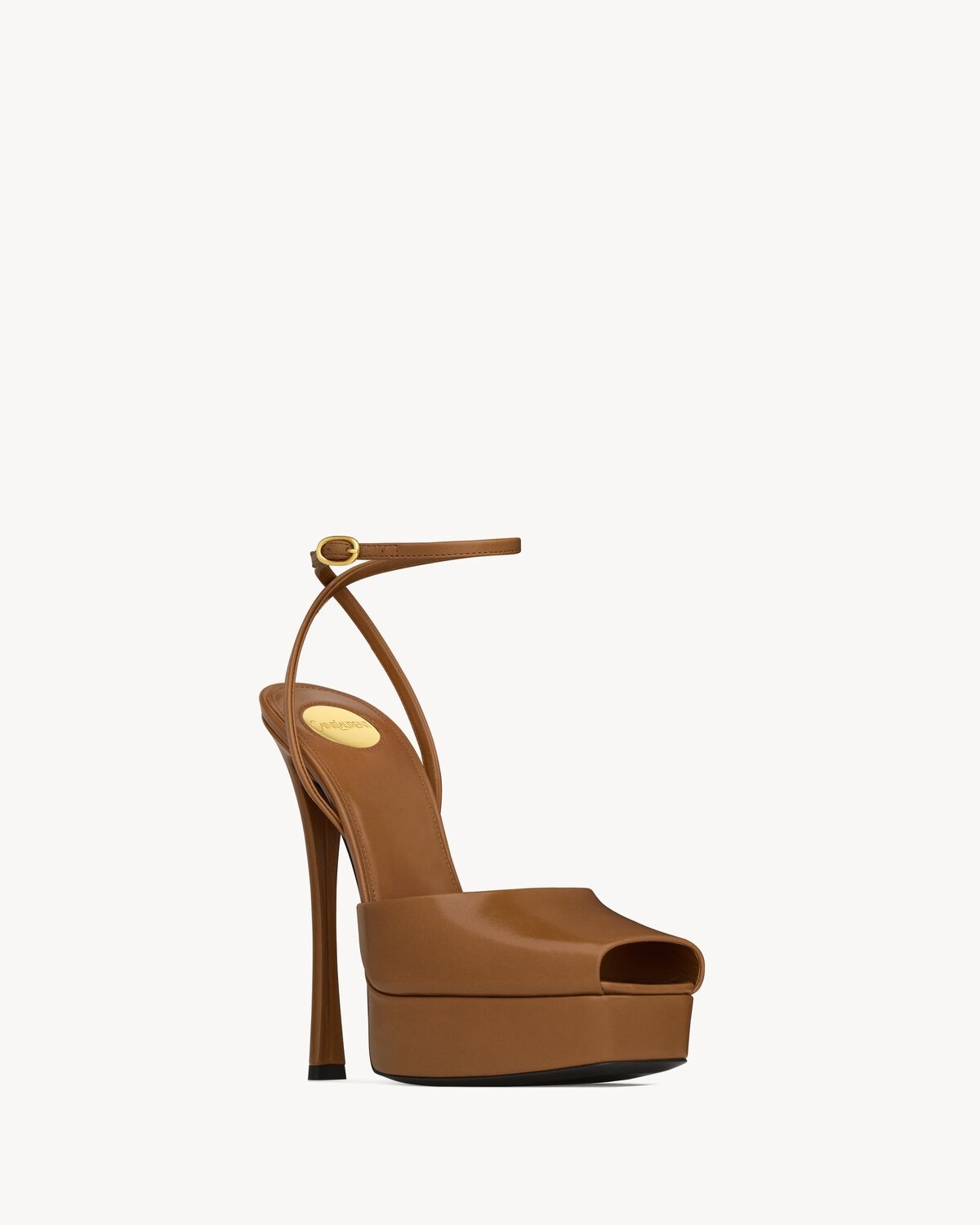 LA SCANDALE PLATFORM SANDALS IN SMOOTH LEATHER - 3