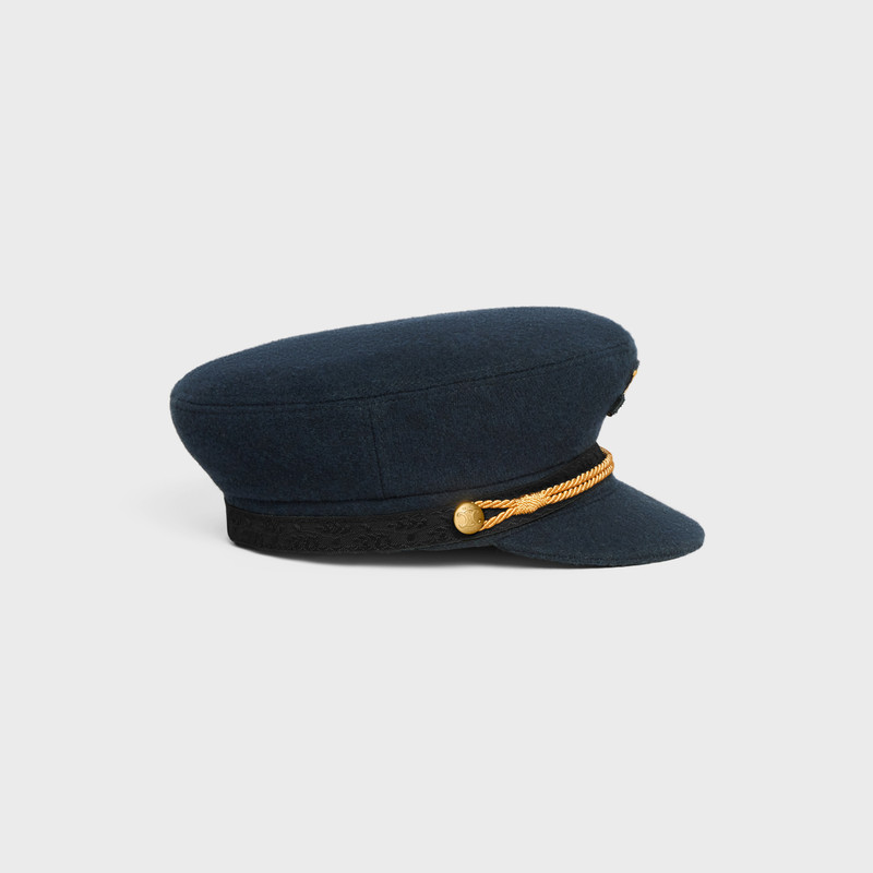 triomphe sailor cap in wool cloth 3