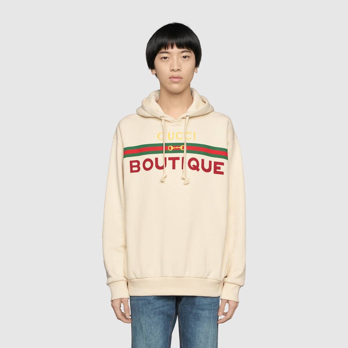 Gucci Boutique print sweatshirt - 6