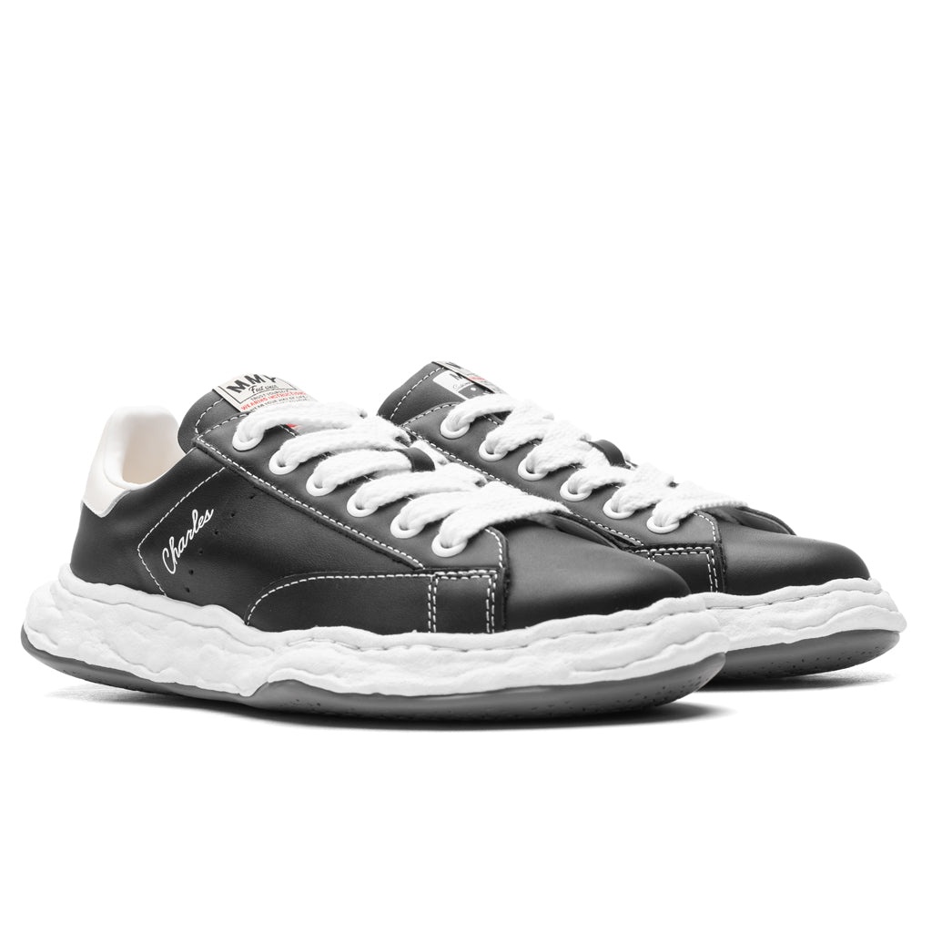 CHARLES LOT TOP SNEAKERS - BLACK - 2
