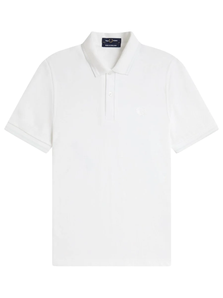 COTTON POLO SHIRT WITH LOGO - 1