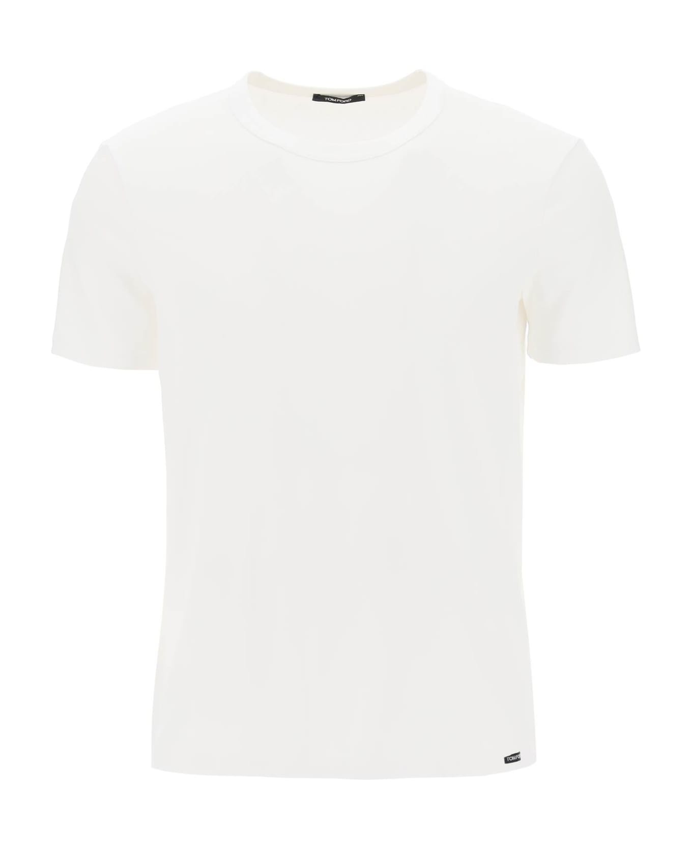 Cotton Crew-neck T-shirt - 1
