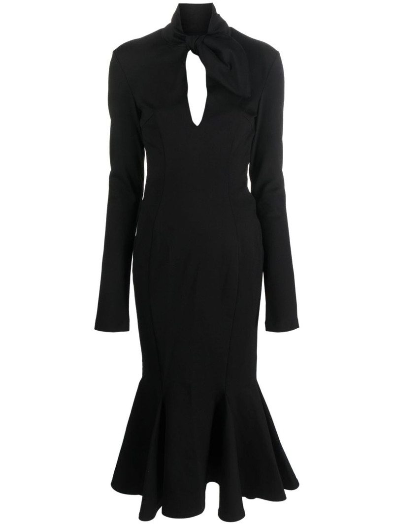 Isabel open-back midi dress 1