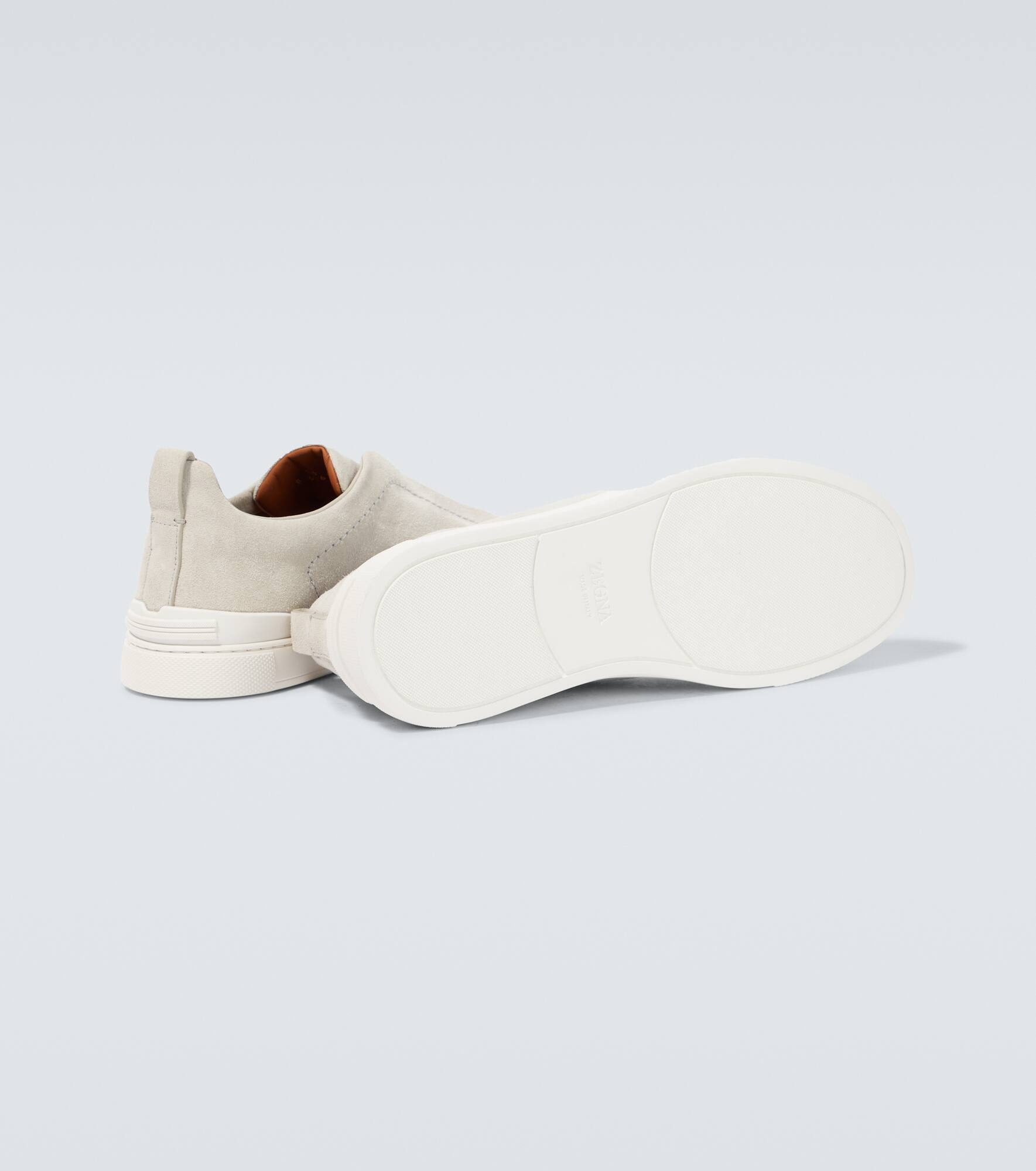 Triple Stitch suede sneakers - 7
