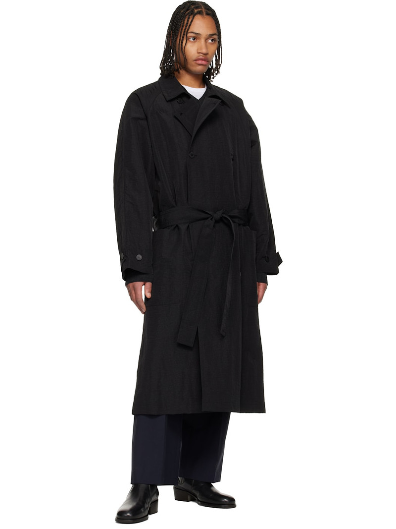 LE17SEPTEMBRE Navy Pleat Belted Trousers outlook