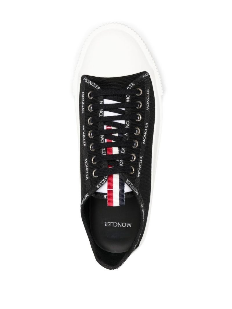 Glissiere low-top canvas sneakers - 4