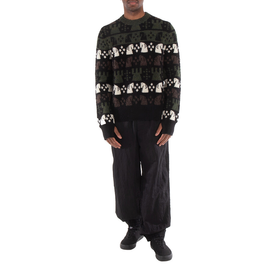 Burberry Chess Wool-Blend Jumper - 5