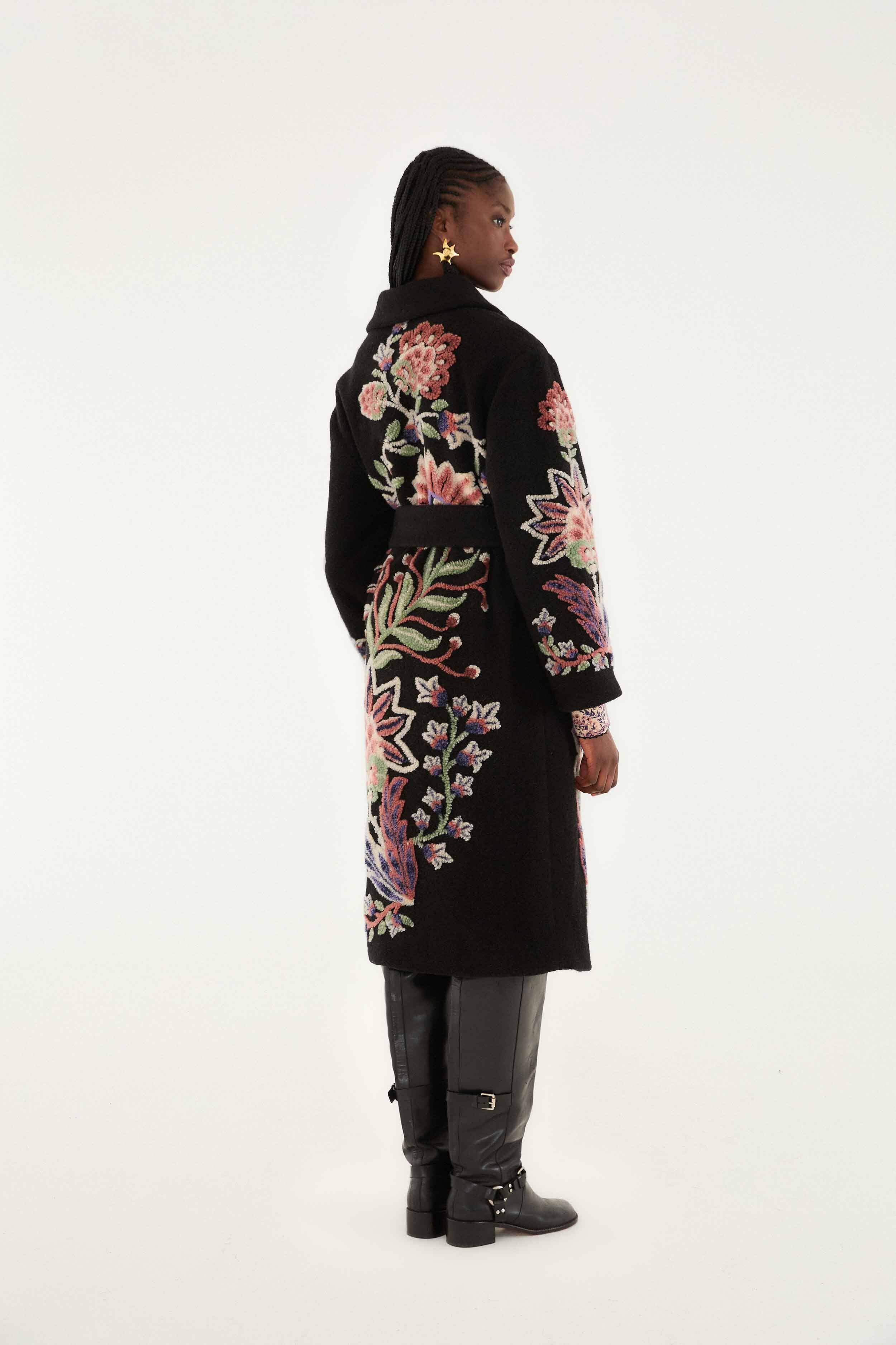 Marvelous Garden Fleece Coat - 4