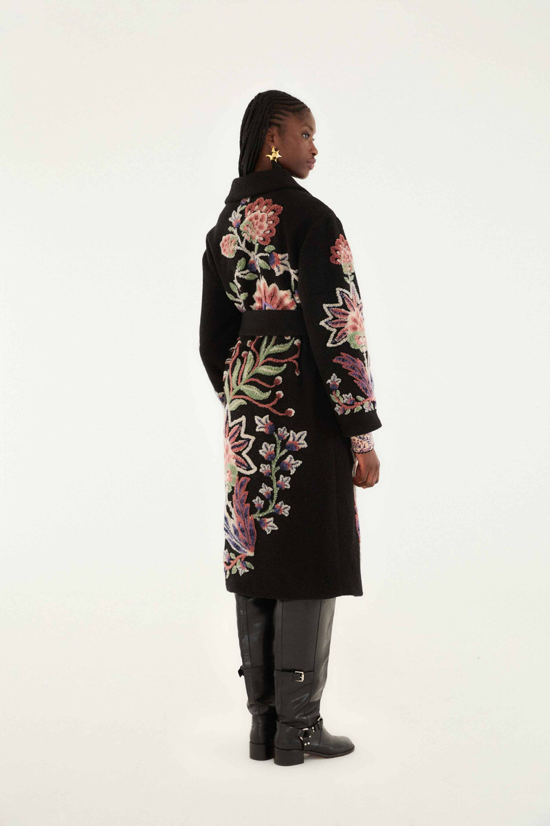 Marvelous Garden Fleece Coat 4