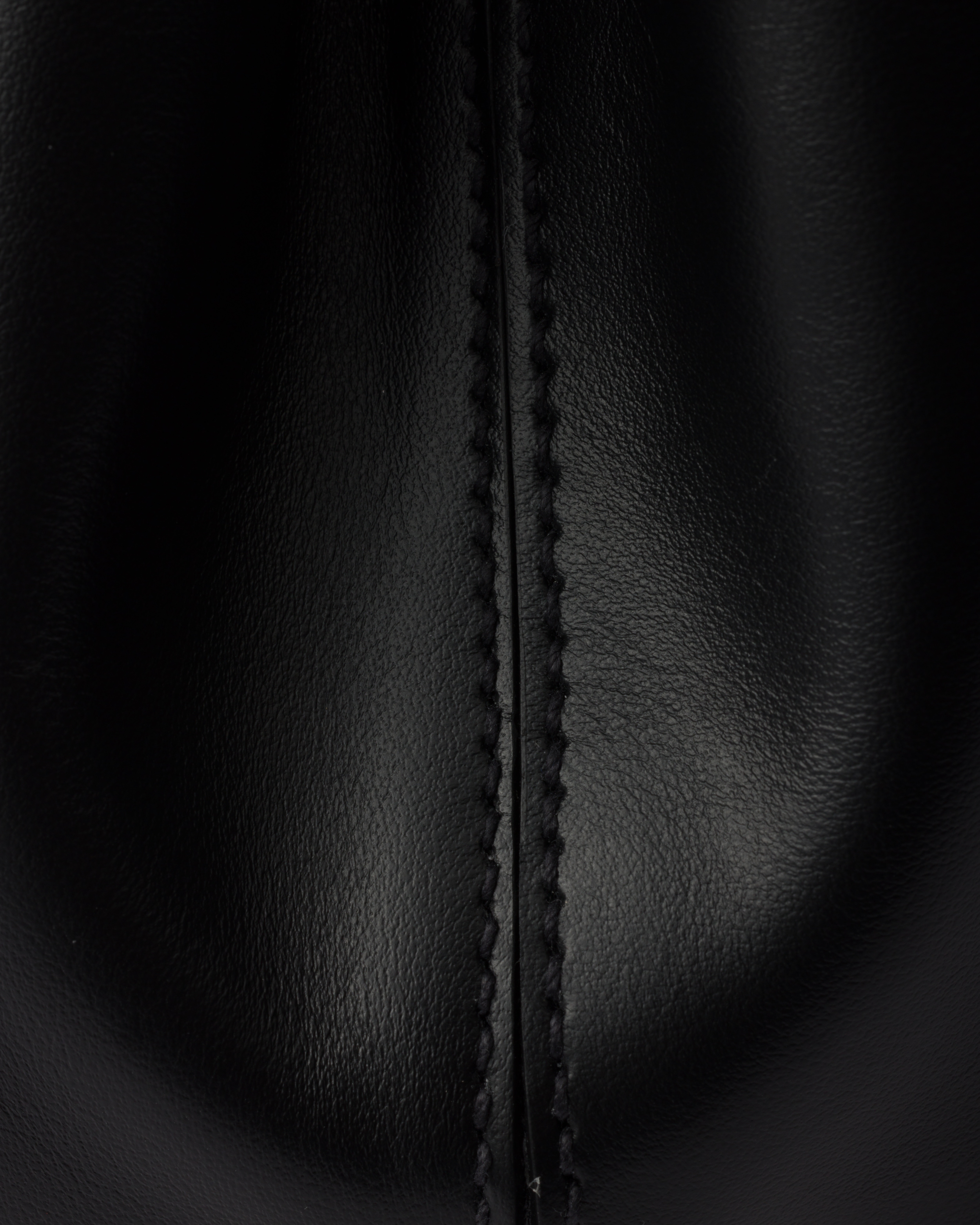 Large leather tote bag - 6