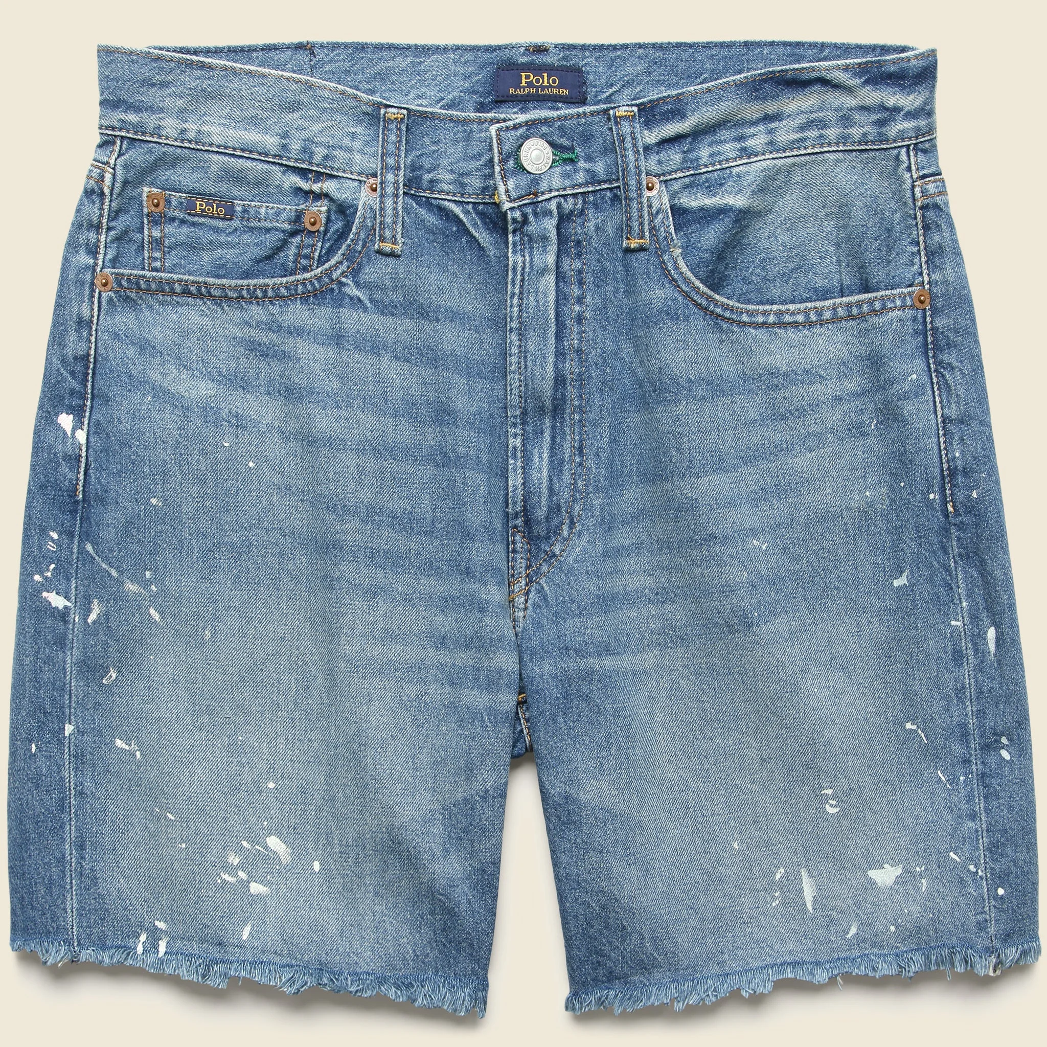 8" Denim Shorts - Skypond - 1