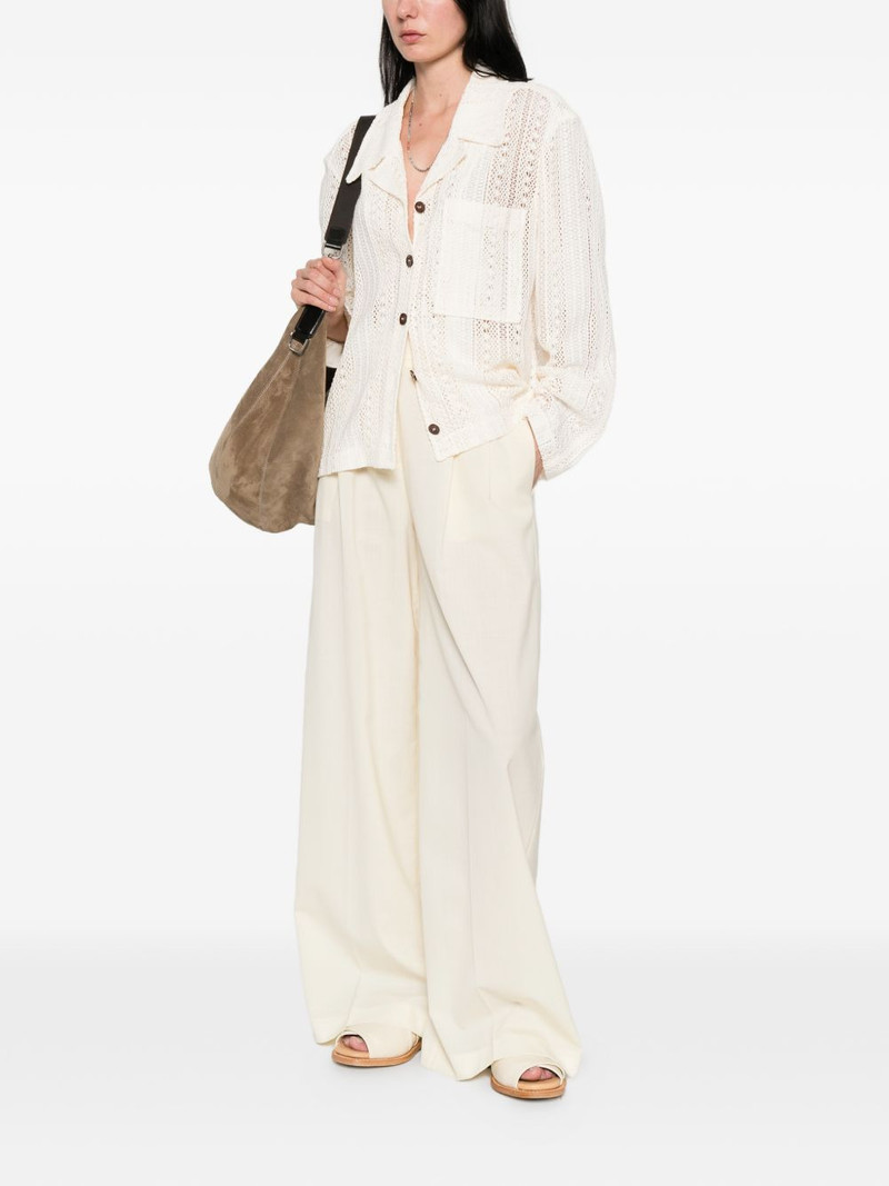 LOW CLASSIC lace button shirt outlook