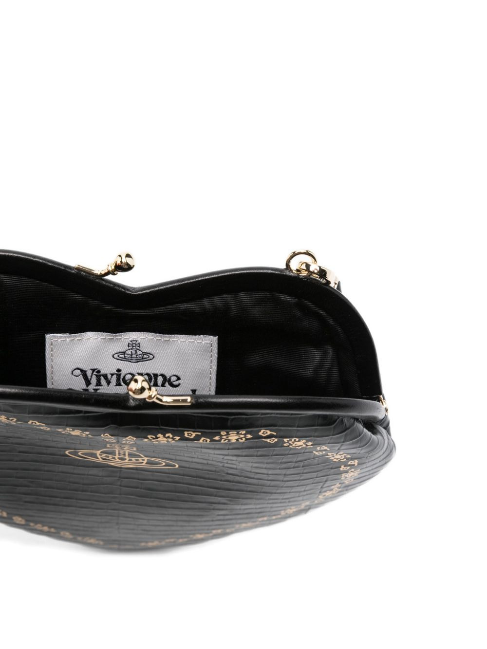 mini Belle Heart Frame embellished bag - 5