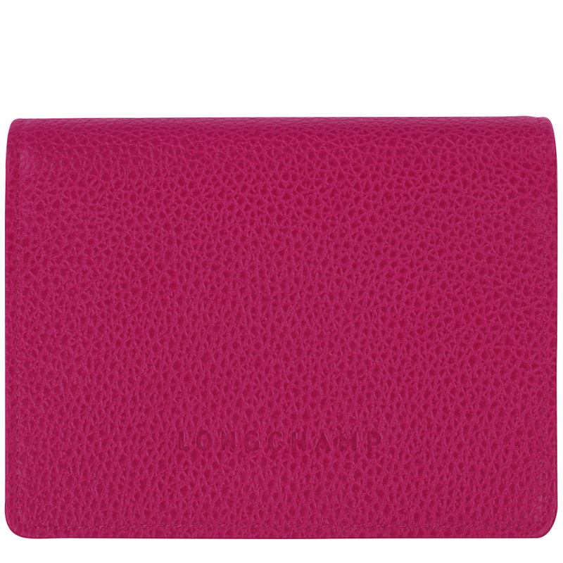 Le Foulonné Wallet Beetroot - Leather 1